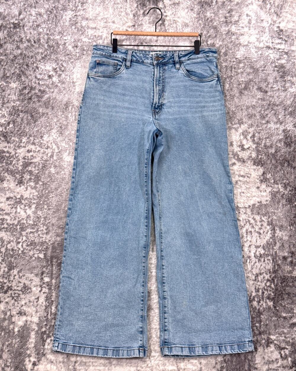 Hudson Jeans Light Blue Wide Leg Flare Jeans